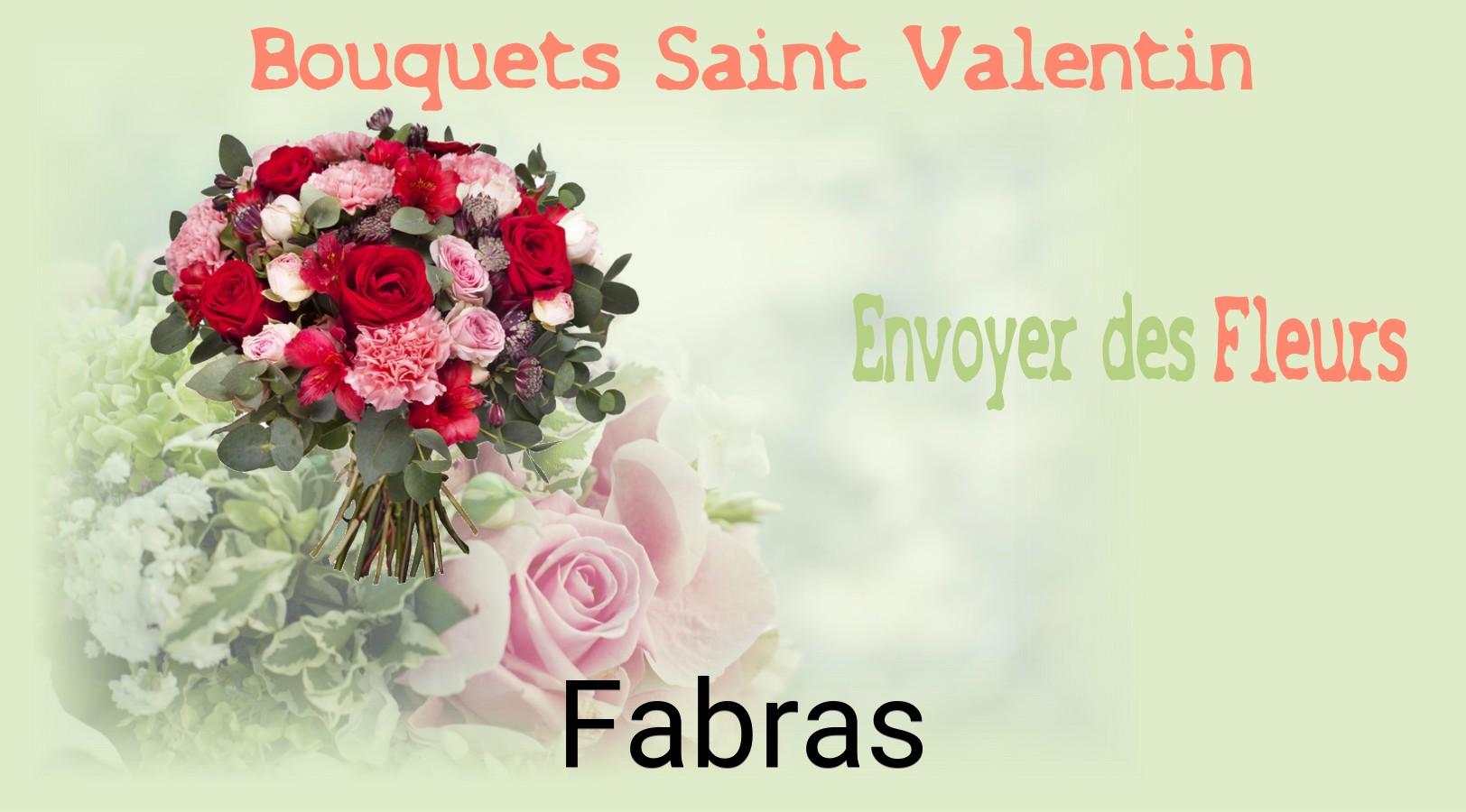 Roses de Saint-Valentin livrées à Fabras